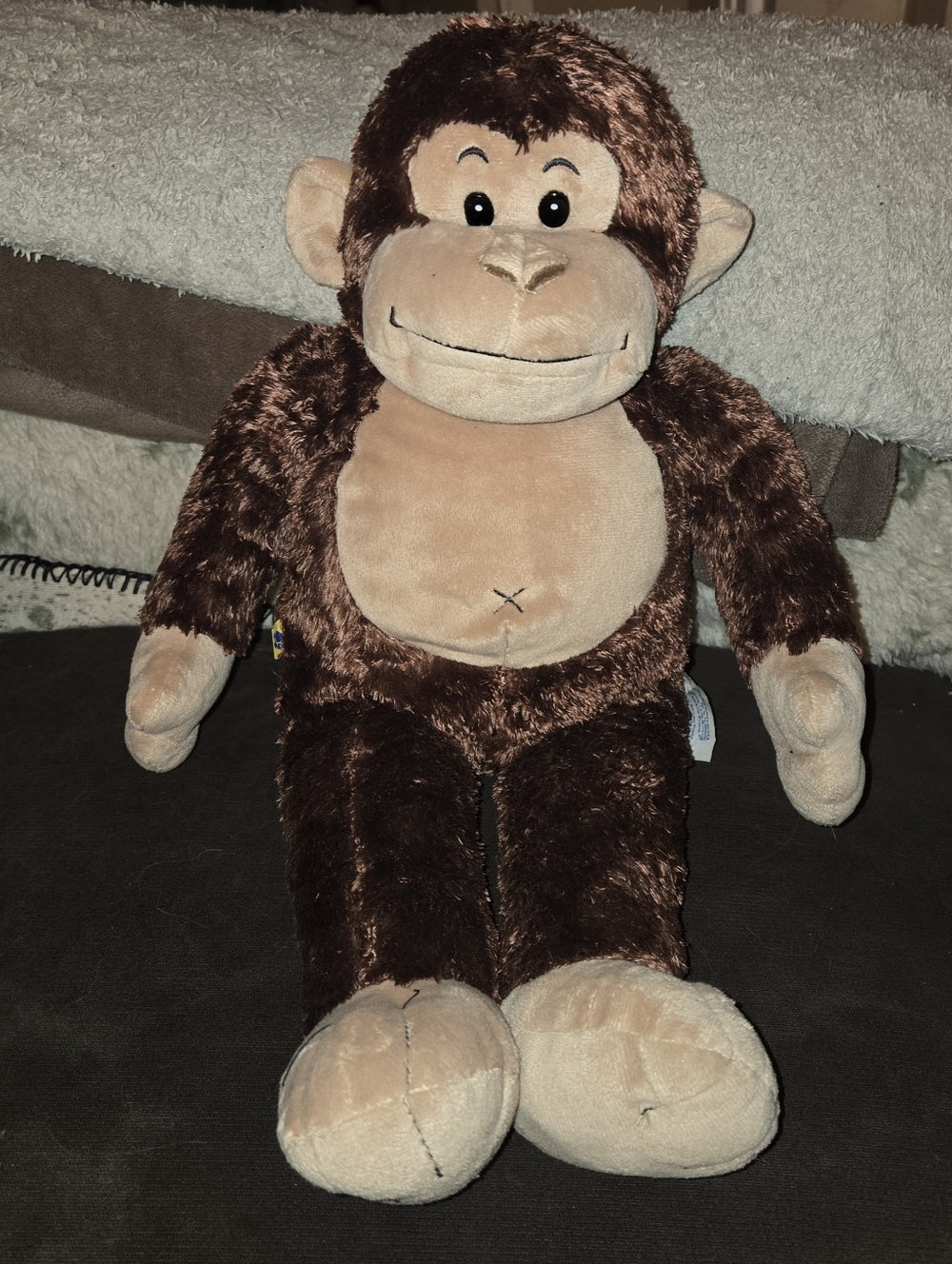 BAB Magnificent Monkey Plush Stuffed Animal Toy 2006 Build a Bear Workshop  18"
